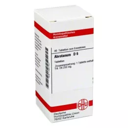 ABROTANUM D 6 Comprimidos, 80 Cápsulas