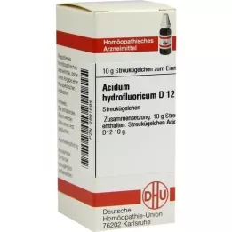ACIDUM HYDROFLUORICUM D 12 glóbulos, 10 g