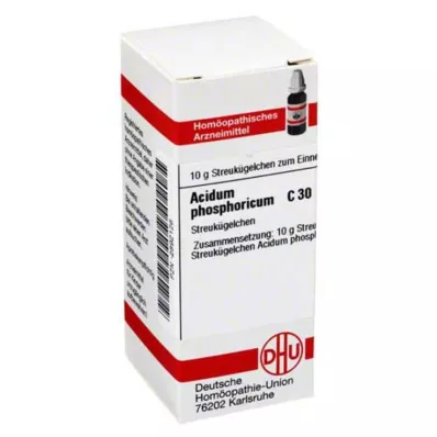 ACIDUM PHOSPHORICUM C 30 glóbulos, 10 g
