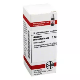 ACIDUM PHOSPHORICUM D 12 glóbulos, 10 g