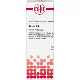 ALFALFA Diluição D 4, 20 ml