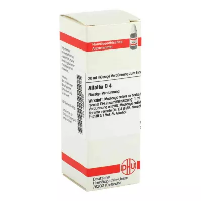 ALFALFA Diluição D 4, 20 ml