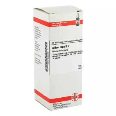 ALLIUM CEPA Diluição D 6, 50 ml ALLIUM CEPA Diluição D 6, 50 ml