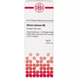 ALLIUM SATIVUM Diluição D 6, 50 ml