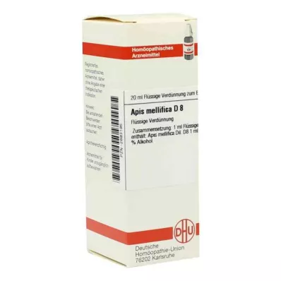APIS MELLIFICA Diluição D 8, 20 ml