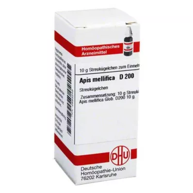 APIS MELLIFICA D 200 glóbulos, 10 g APIS MELLIFICA D 200 glóbulos, 10 g