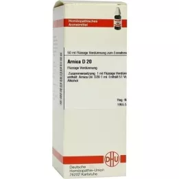 ARNICA Diluição D 20, 50 ml