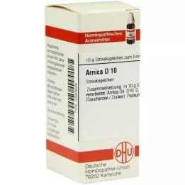 ARNICA D 10 glóbulos, 10 g