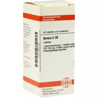 ARNICA C 30 Comprimidos, 80 Cápsulas