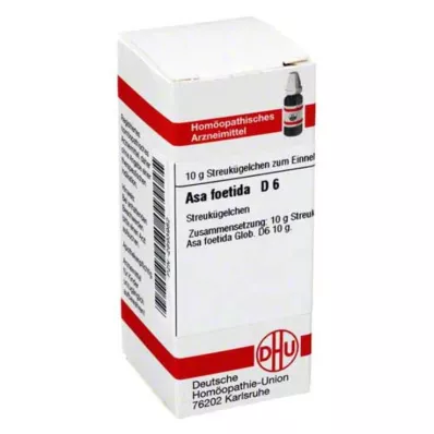 ASA FOETIDA D 6 glóbulos, 10 g ASA FOETIDA D 6 glóbulos, 10 g