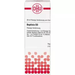 BAPTISIA Diluição D 3, 20 ml