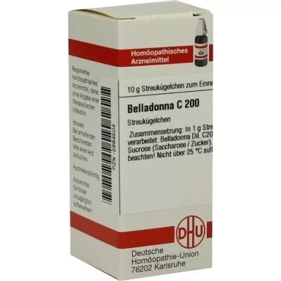 BELLADONNA C 200 glóbulos, 10 g