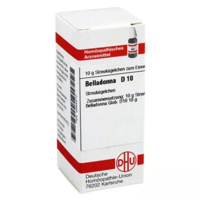 BELLADONNA D 10 glóbulos, 10 g