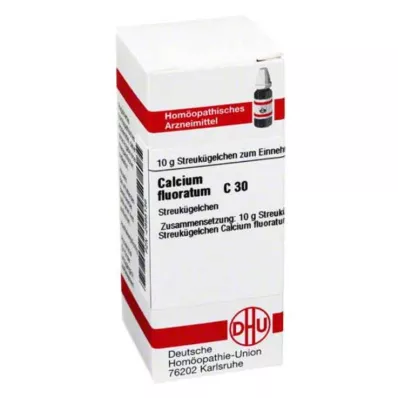 CALCIUM FLUORATUM C 30 glóbulos, 10 g