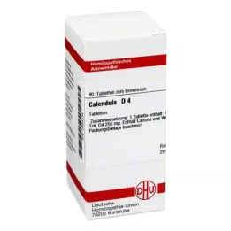 CALENDULA D 4 Comprimidos, 80 Cápsulas