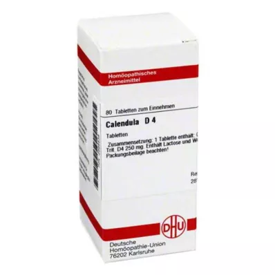 CALENDULA D 4 Comprimidos, 80 Cápsulas CALENDULA D 4 Comprimidos, 80 Cápsulas