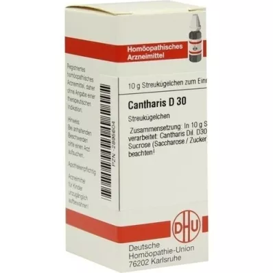CANTHARIS D 30 glóbulos, 10 g