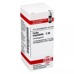 CARBO VEGETABILIS C 30 glóbulos, 10 g