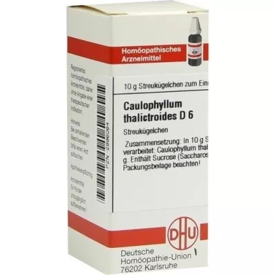 CAULOPHYLLUM THALICTROIDES D 6 glóbulos, 10 g