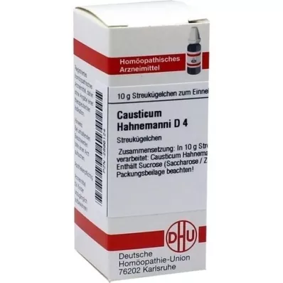CAUSTICUM HAHNEMANNI D 4 glóbulos, 10 g