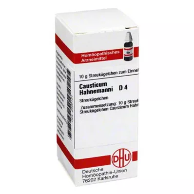 CAUSTICUM HAHNEMANNI D 4 glóbulos, 10 g CAUSTICUM HAHNEMANNI D 4 glóbulos, 10 g