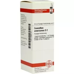 CEANOTHUS AMERICANUS Diluição D 2, 20 ml