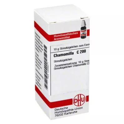 CHAMOMILLA C 200 glóbulos, 10 g