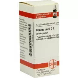 COCCUS cactos D 6 glóbulos, 10 g