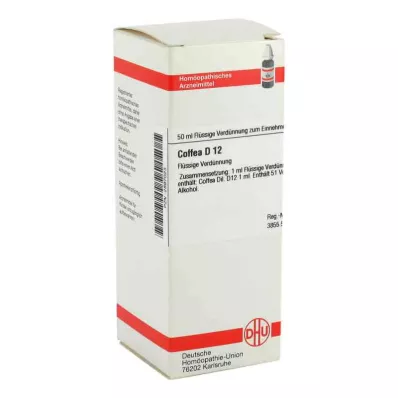 COFFEA Diluição D 12, 50 ml COFFEA Diluição D 12, 50 ml