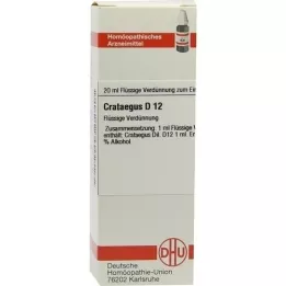 CRATAEGUS Diluição D 12, 20 ml