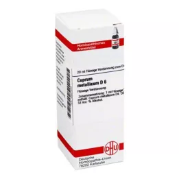 CUPRUM METALLICUM Diluição D 6, 20 ml