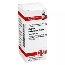 CUPRUM METALLICUM C 200 glóbulos, 10 g