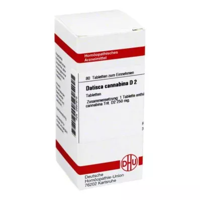 DATISCA Cannabina D 2 comprimidos, 80 unid DATISCA Cannabina D 2 comprimidos, 80 unid