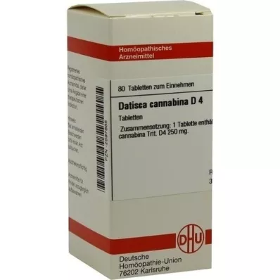 DATISCA Cannabina D 4 comprimidos, 80 unid