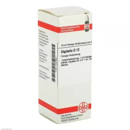 DIGITALIS Diluição D 12, 20 ml