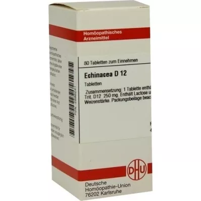 ECHINACEA HAB D 12 Comprimidos, 80 Cápsulas