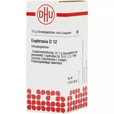 EUPHRASIA D 12 glóbulos, 10 g