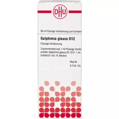 GALPHIMIA GLAUCA Diluição D 12, 50 ml