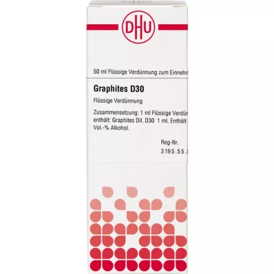 GRAPHITES Diluição D 30, 50 ml