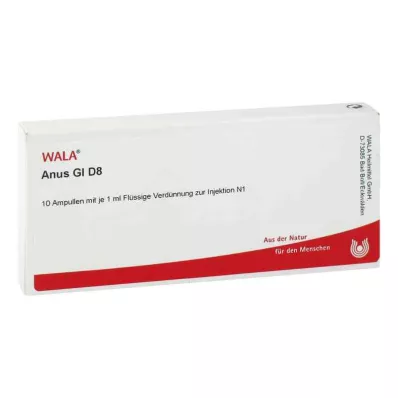 ANUS GL D 8 ampolas, 10X1 ml
