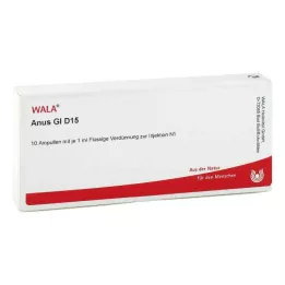 ANUS GL D 15 ampolas, 10X1 ml