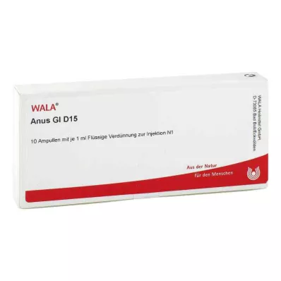 ANUS GL D 15 ampolas, 10X1 ml ANUS GL D 15 ampolas, 10X1 ml