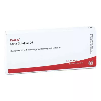 AORTA TOTA GL D 6 ampolas, 10X1 ml