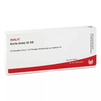 AORTA TOTA GL D 8 ampolas, 10X1 ml