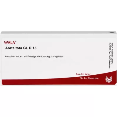 AORTA TOTA GL D 15 ampolas, 10X1 ml