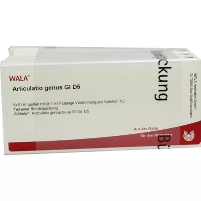 ARTICULATIO género GL D 5 ampolas, 50X1 ml