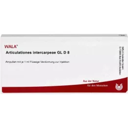 ARTICULATIONES intercarpo GL D 8 ampolas, 10X1 ml