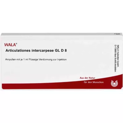 ARTICULATIONES intercarpo GL D 8 ampolas, 10X1 ml ARTICULATIONES intercarpo GL D 8 ampolas, 10X1 ml