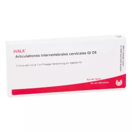 ARTICULATIONES intervertebral.cerv.GL D 5 ampolas, 10X1 ml