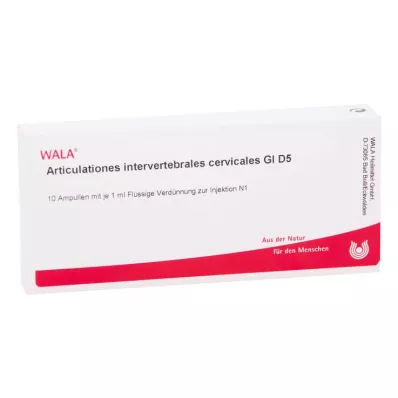 ARTICULATIONES intervertebral.cerv.GL D 5 ampolas, 10X1 ml ARTICULATIONES intervertebral.cerv.GL D 5 ampolas, 10X1 ml